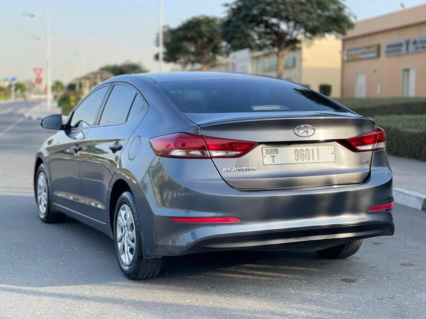 Rent a Hyundai Elantra grey, 2020 in Dubai