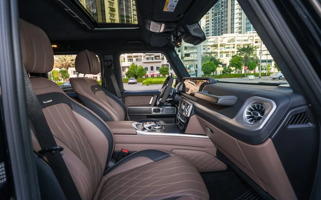Rent a Mercedes G63-AMG grey, 2023 in Dubai