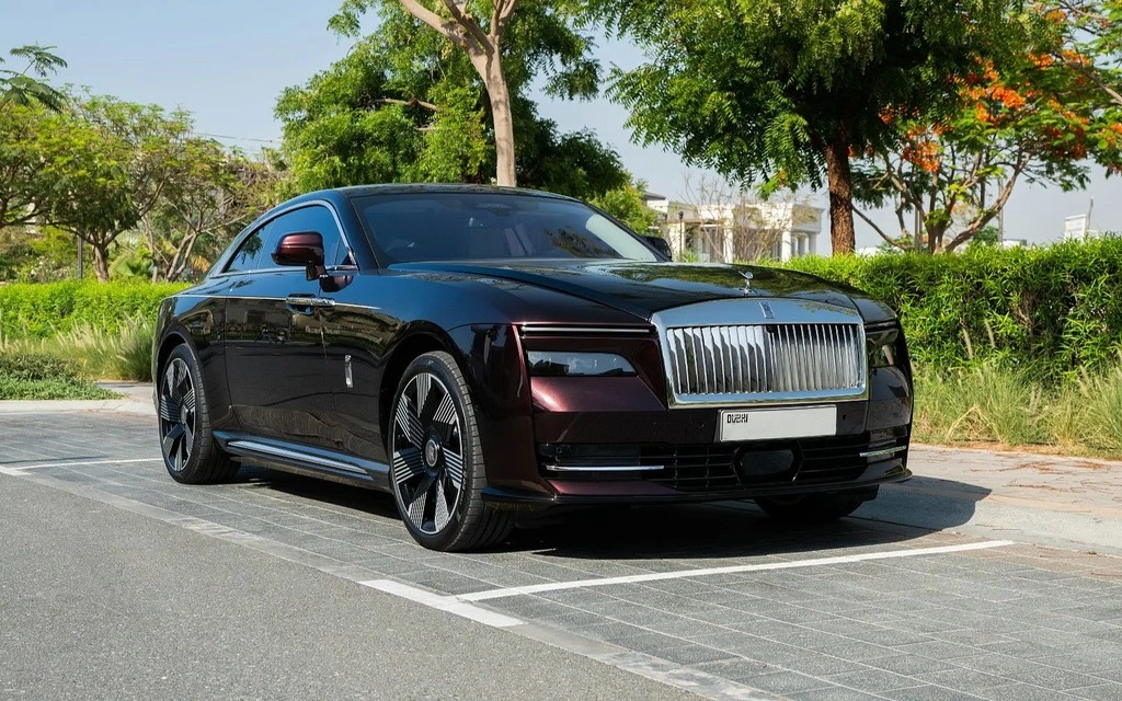 Rent a Rolls Royce Spectre red, 2024 in Dubai