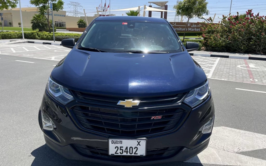 Rent a Chevrolet Equinox dark-blue, 2020 in Dubai