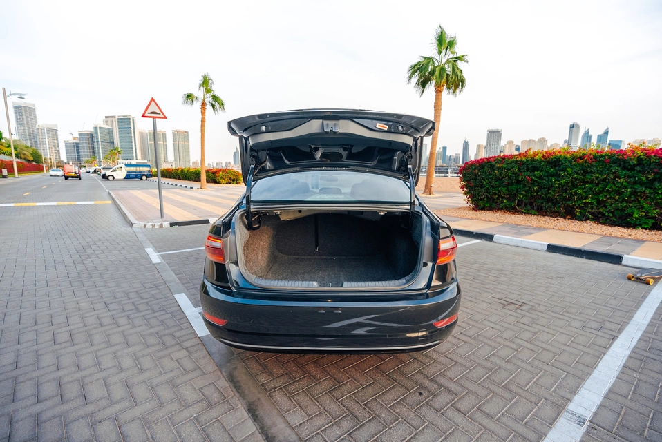 Rent a Volkswagen Jetta black, 2021 in Dubai