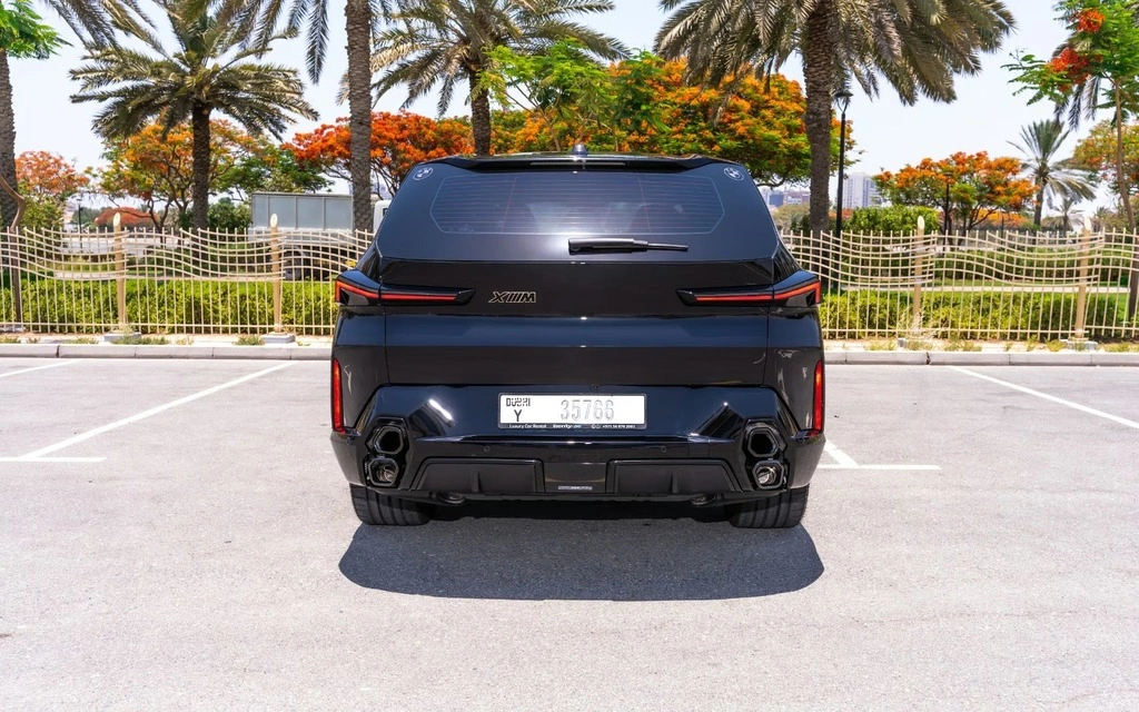 Rent a BMW XM black, 2023 in Dubai