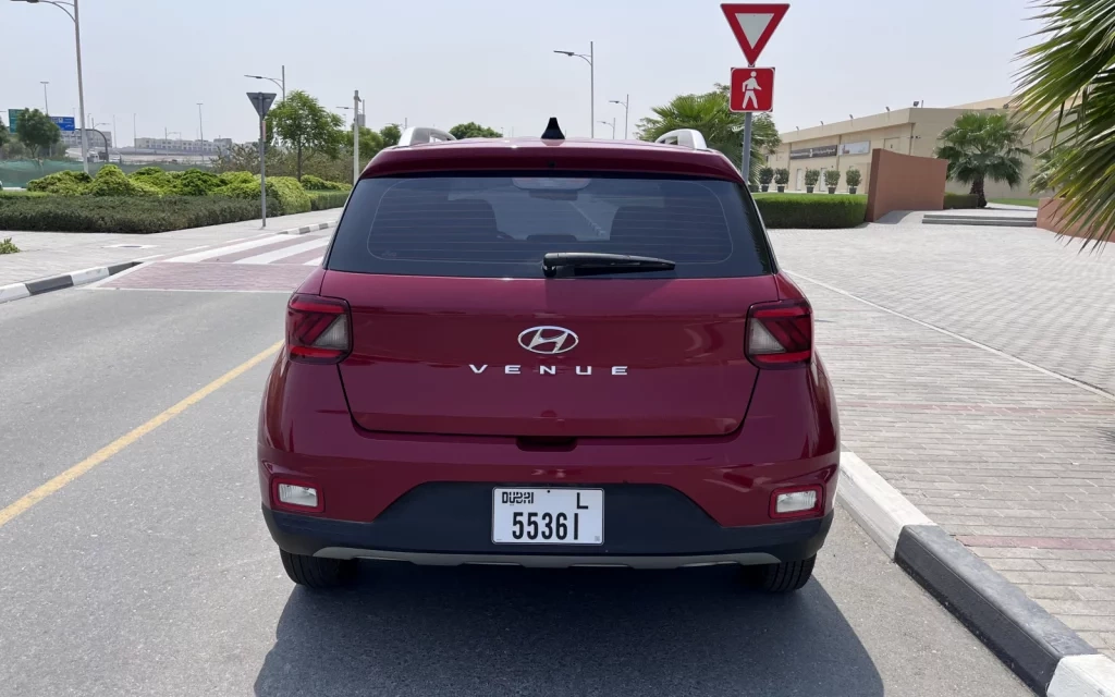 Rent a Hyundai Venue cherry, 2020 in Dubai