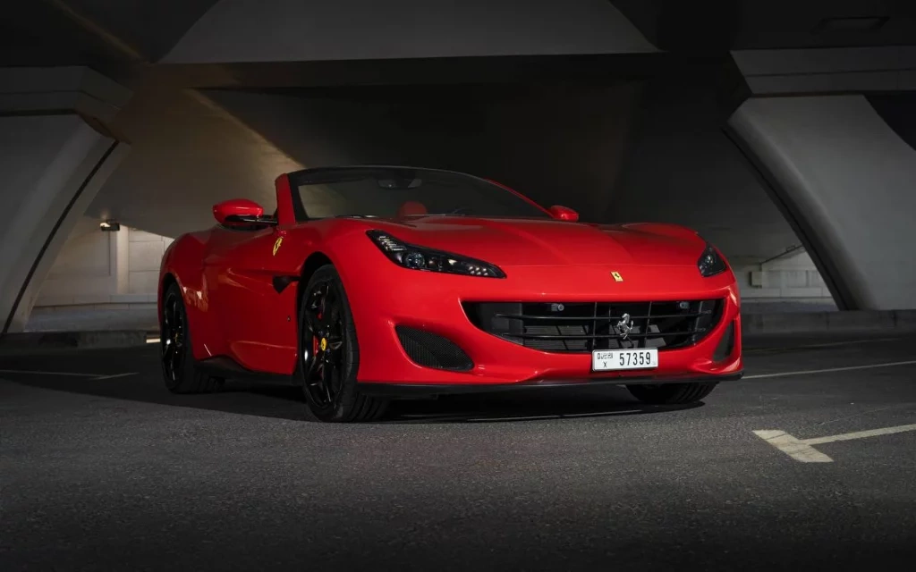 Rent a Ferrari Portofino red, 2019 in Dubai