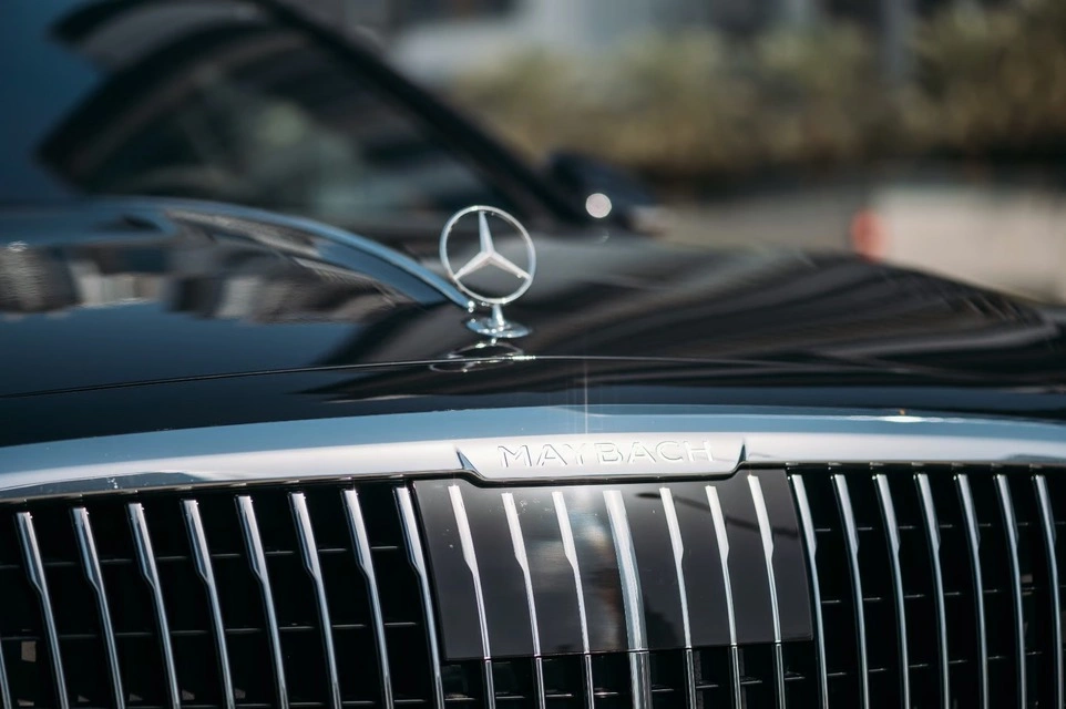 Rent a Mercedes Maybach-S580 black, 2023 in Dubai