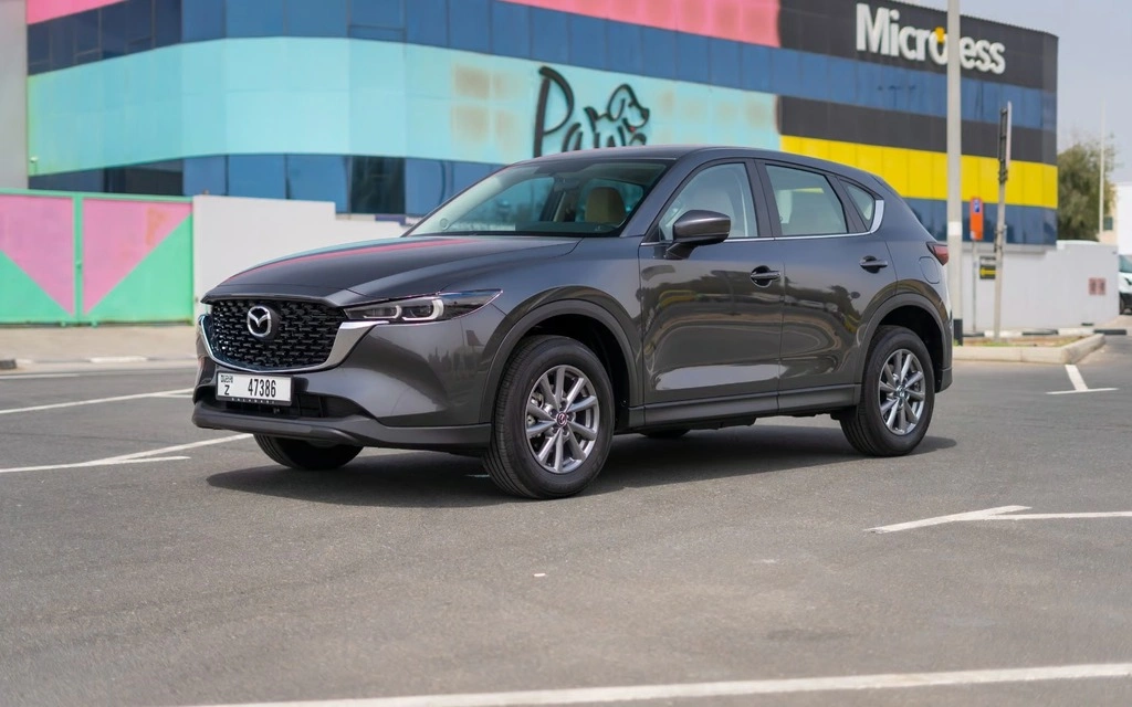 Rent a Mazda CX5 grey, 2024 in Dubai