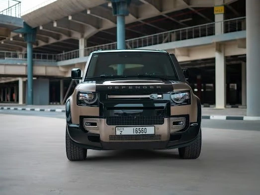 Rent a RangeRover Defender brown, 2021 in Dubai