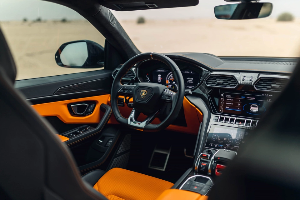 Rent a Lamborghini Urus grey, 2021 in Dubai