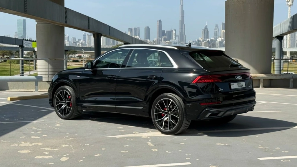 Rent a Audi Q8 black, 2024 in Dubai