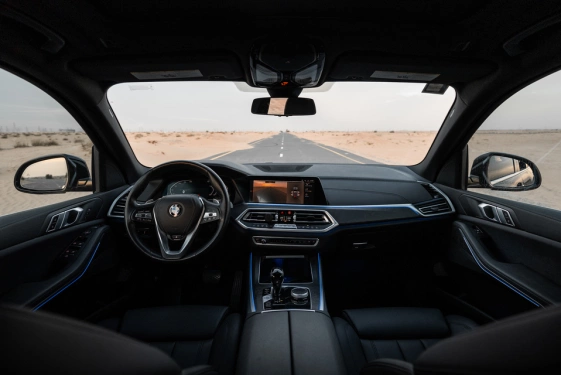 Rent a BMW X5 grey, 2022 in Dubai