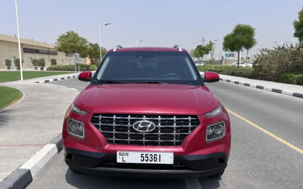 Rent a Hyundai Venue cherry, 2020 in Dubai