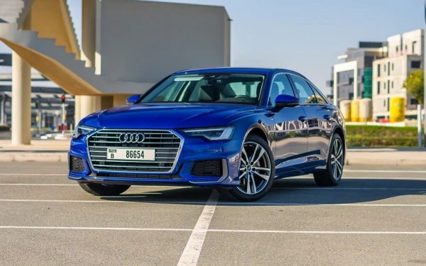 Audi A6 2024 Blue