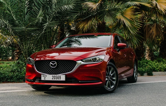Rent a Mazda 6 red, 2023 in Dubai