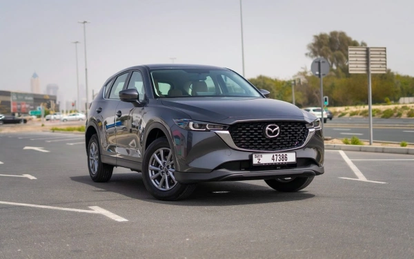 Rent a Mazda CX5 grey, 2024 in Dubai