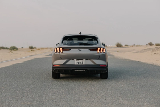 Rent a Ford Mustang-Mach-E brown, 2022 in Dubai
