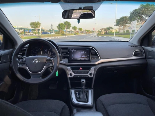 Rent a Hyundai Elantra grey, 2020 in Dubai