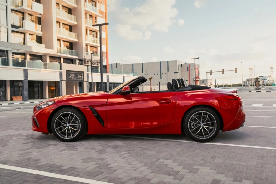 Rent a BMW Z4-Cabrio red, 2020 in Dubai