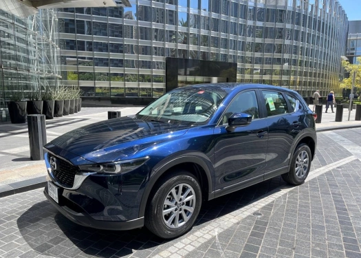 Rent a Mazda CX5 dark-blue, 2023 in Dubai