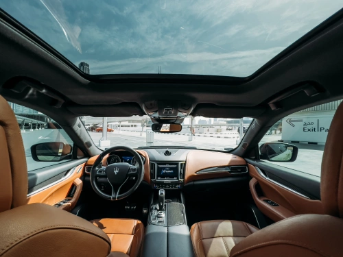 Rent a Maserati Levante grey, 2020 in Dubai