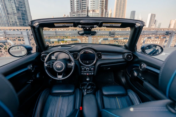 Rent a Mini Cooper-S-Cabrio green, 2022 in Dubai