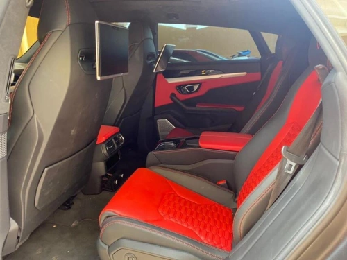 Rent a Lamborghini Urus red, 2020 in Dubai