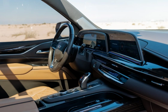 Rent a Cadillac Escalade white, 2023 in Dubai