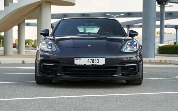 Rent a Porsche Panamera black, 2020 in Dubai