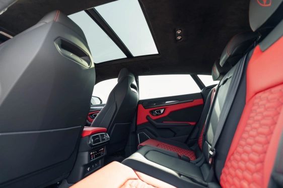 Rent a Lamborghini Urus red, 2022 in Dubai