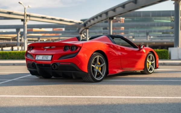 Rent a Ferrari F8-Tributo red, 2023 in Dubai