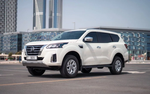 Rent a Nissan Xterra white, 2022 in Dubai