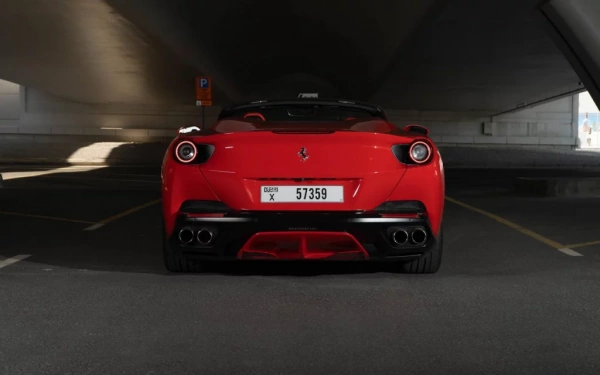 Rent a Ferrari Portofino red, 2019 in Dubai